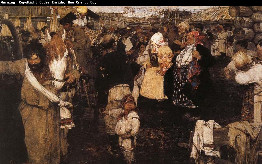 Nikolay Fechin Wedding